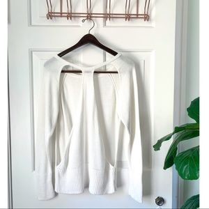 Boutique Backless Knit Sweater